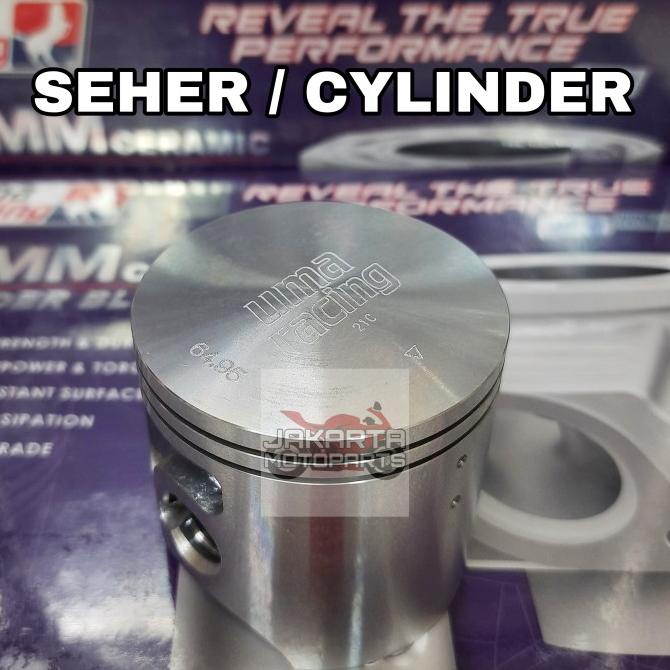 Paket Blok Seher Piston Ring Bore Up Uma Racing 65Mm Ninja Rr R 1855