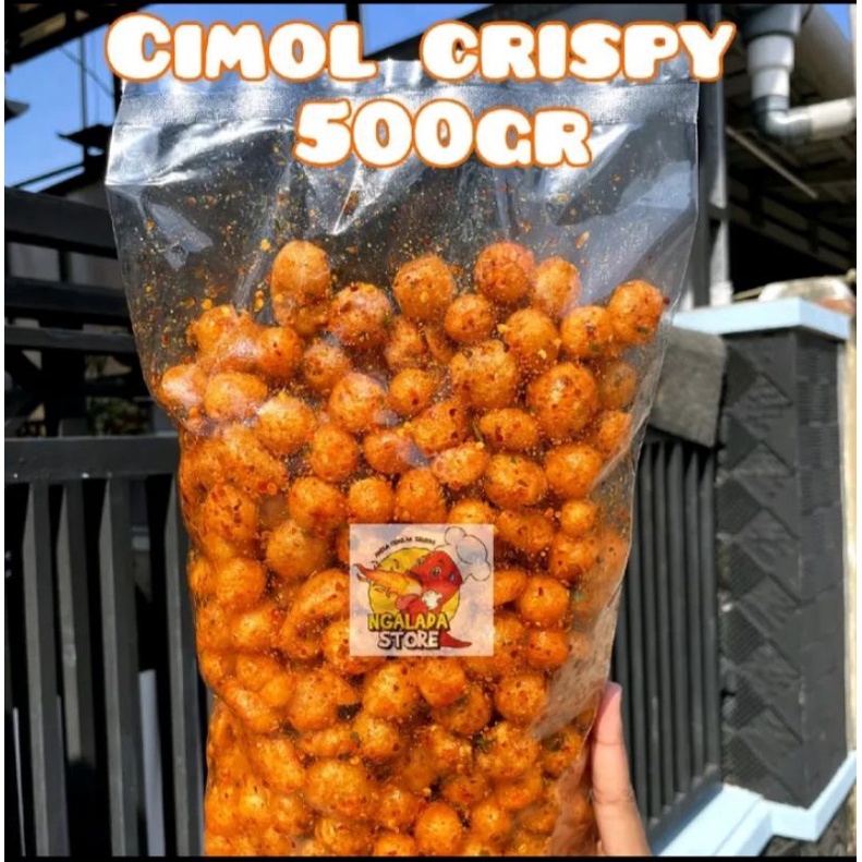 

Cimol kering krispy extra pedas daun jeruk 500 gr