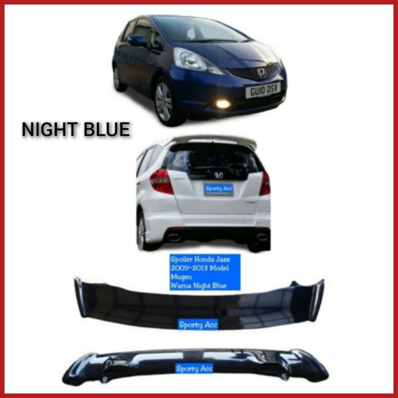 Spoiler Sayap Mobil Jazz 2009-2013 Model Mugen