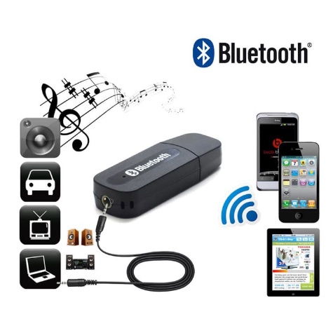 Receiver Bluetooth Bluetooth Receiver Audio Music Receiver USB Wireless - Random