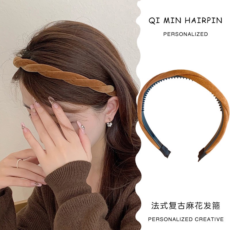 [COD] BANDO TWIST SIMPUL KOREA BANDO LILIT CUTE PREMIUM ALA KOREA BAHAN PU LEATHER BLUDRU IMPORT ELEGAN