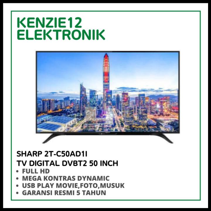 Led Tv Sharp 2T-C50Ad1I Digital 50 Inch