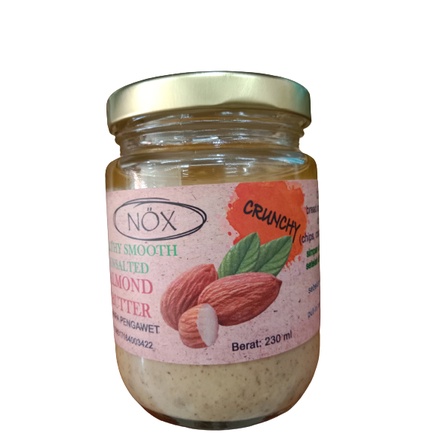 

NOX HEALTHY SMOOTH UNSALTED ALMOND BUTTER CRUNCHY