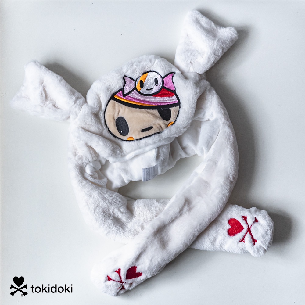 Tokidoki Caramella Moving Ear Plush Hat / Topi