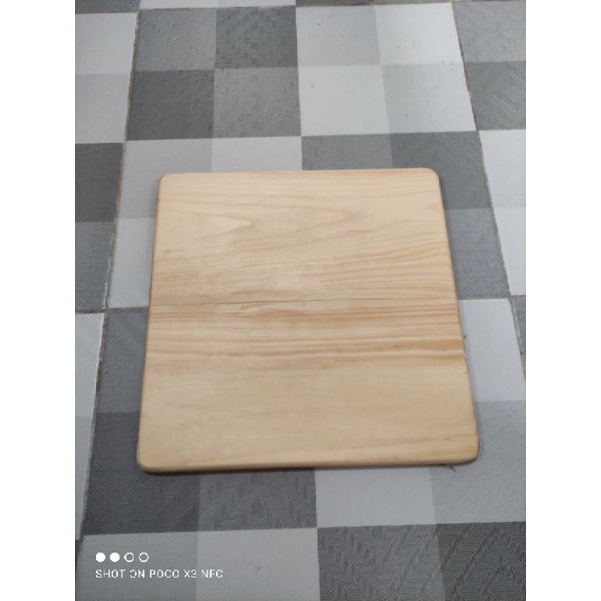 Talenan Kayu Pinus 30x30 Pingul / Telenan Kayu / Telnan Kayu