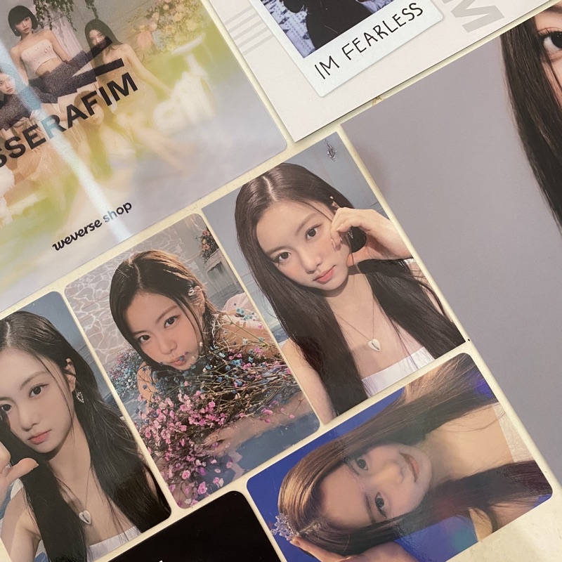 OFFICIAL PHOTOCARD LE SSERAFIM