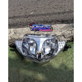 lampu reflektor depan wave 125 original honda thailand supra 125