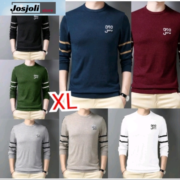 JOSJOLI_STORE/Baju Vogo/Atasan Pria Lengan Panjang/L XL