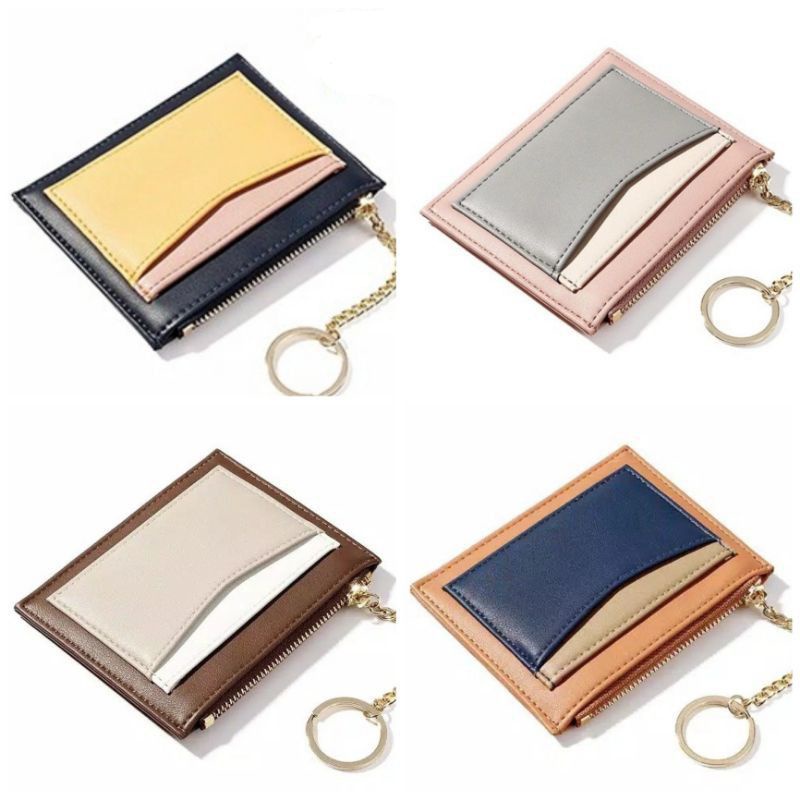 Dompet Kartu Dompet Mini Korean Fashion Pria Wanita