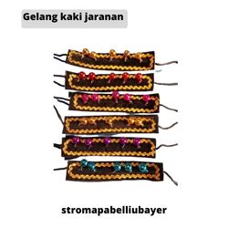 Gelang kaki jaranan / krincingan kaki jaranan / Klinting kaki, gelang kaki / klinting jaranan, klint