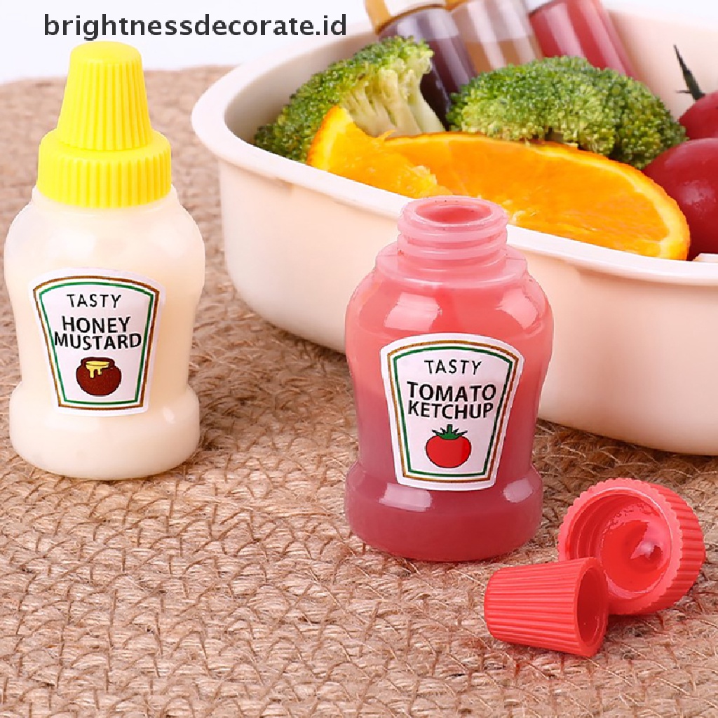 [Birth] Botol Minyak Saus Salad Kapal Saus Tomat Mini Kecap Madu Mustard [ID]