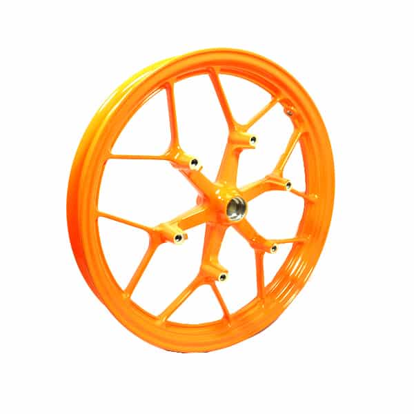 VELG RODA DEPAN SONIC 150R WARNA ORANGE REPSOL AHM 44601-K56-N00ZA