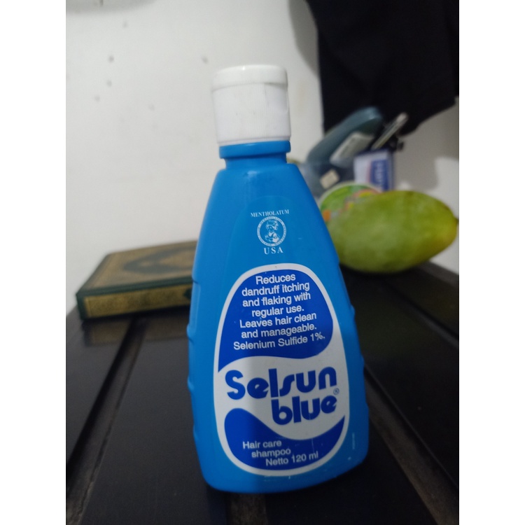 Selsun blue 120ml / Shampoo anti ketombe/ Sampoo selsun (original)