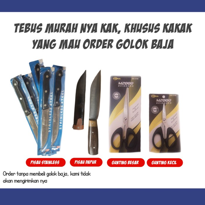 

Gunting dan Pisau Murah - Gunting kecil (2)