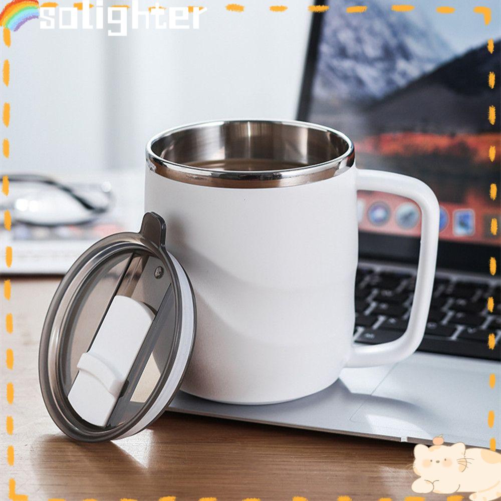 Solighter Botol Air Vacuum Simple Dengan Tutup Thermal Flask