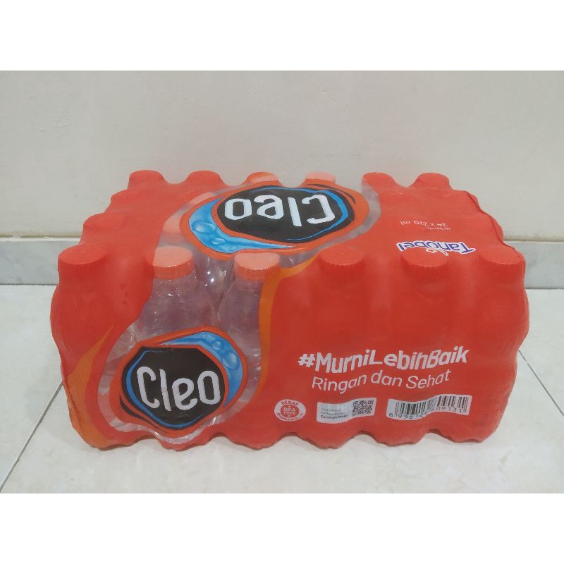 

Cleo Mini Air Minum Mineral Water 220 ml x 24 botol