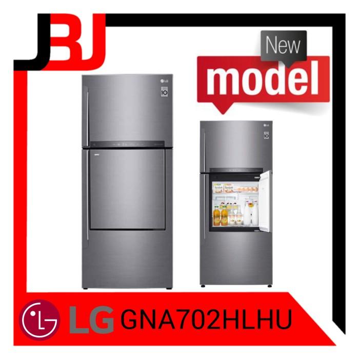 Kulkas LG 2 pintu GNA702HLHU kulkas inverter LG GNA702 702HLHU LG