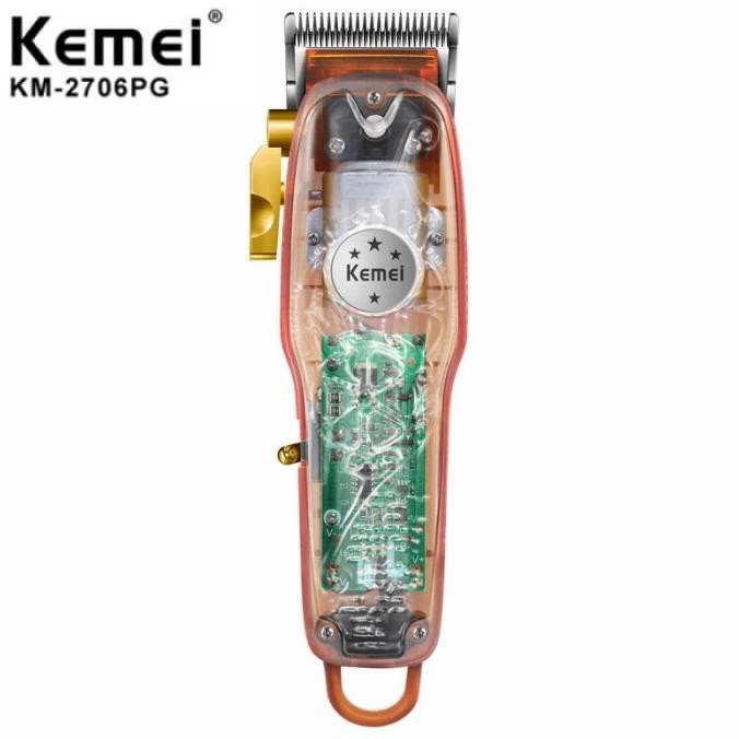 AKN88 - KEMEI KM-2706 PG Electric Hair Clipper - Alat Cukur Pencukur Rambut