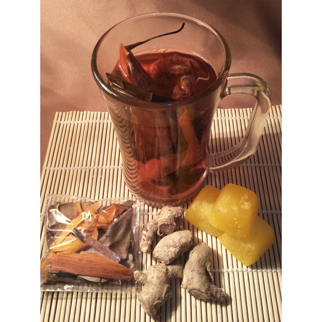 

Wedang uwuh + cengkeh dan kayu manis [isi 10 pcs]