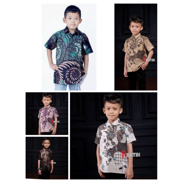 BATIK KEMEJA ANAK Laki KEMEJA BATIK ANAK ANAK TERVIRAL MuraH MERIAH 2-14 TAHUN COD GOSEND PAKAIAN