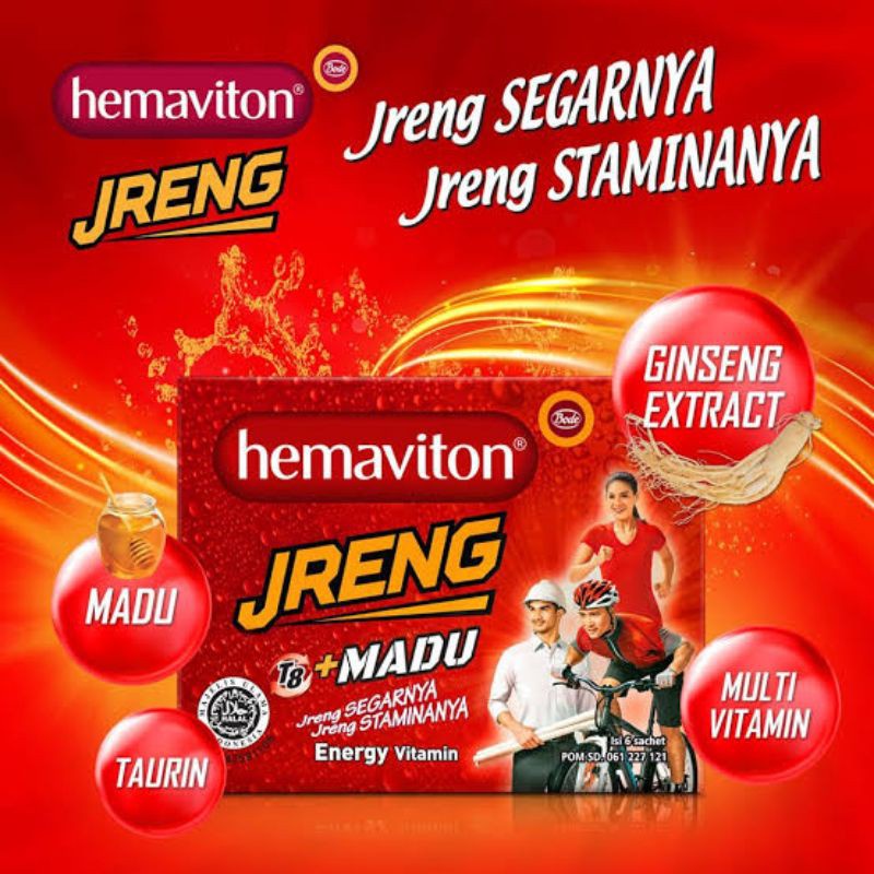 

Hemaviton Jreng + Madu 8gr