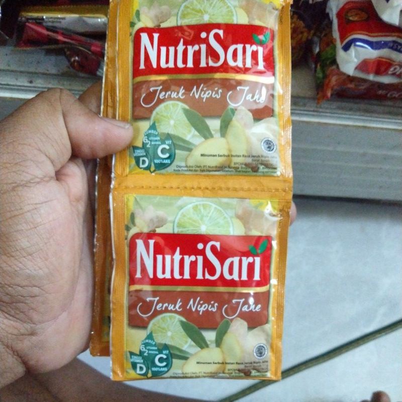 

NUTRISARI JERUK NIPIS JAHE gula rendah