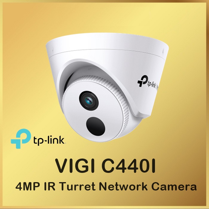 Tp Link Camera VIGI C440I 4MP IR Turret Network Camera C 440I