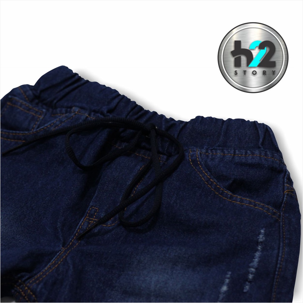 Celana Panjang Anak Bawahan Anak Laki Laki Bahan Jeans Untuk Usia Anak 3-12 Tahun By H22Story