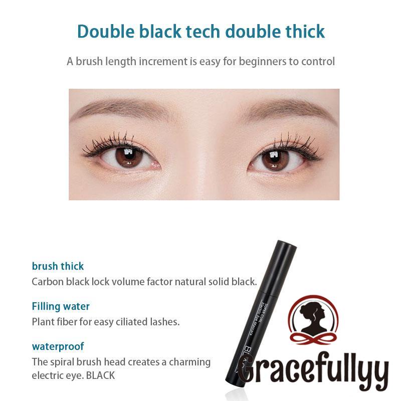 [COD]Eye Mascara Electric Eye Rotary Brush Anti Air/ Maskara 3D Waterproof Tahan Lama/ Pelentik Bulu Mata Korea -GY