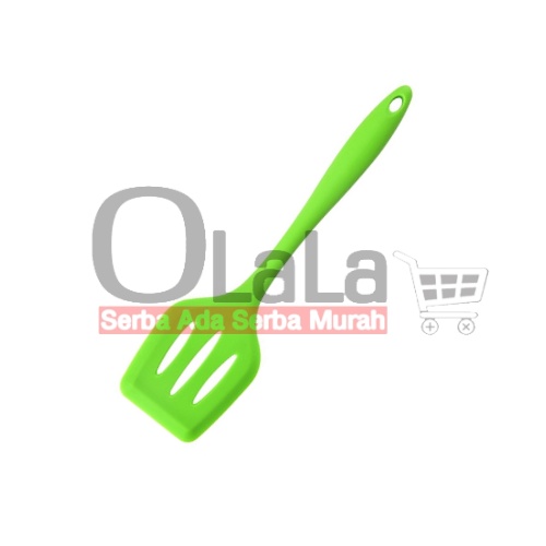 ( OJE ) SPATULA SILICON LUBANG SUTIL SILIKON TAHAN PANAS TM-CH4232