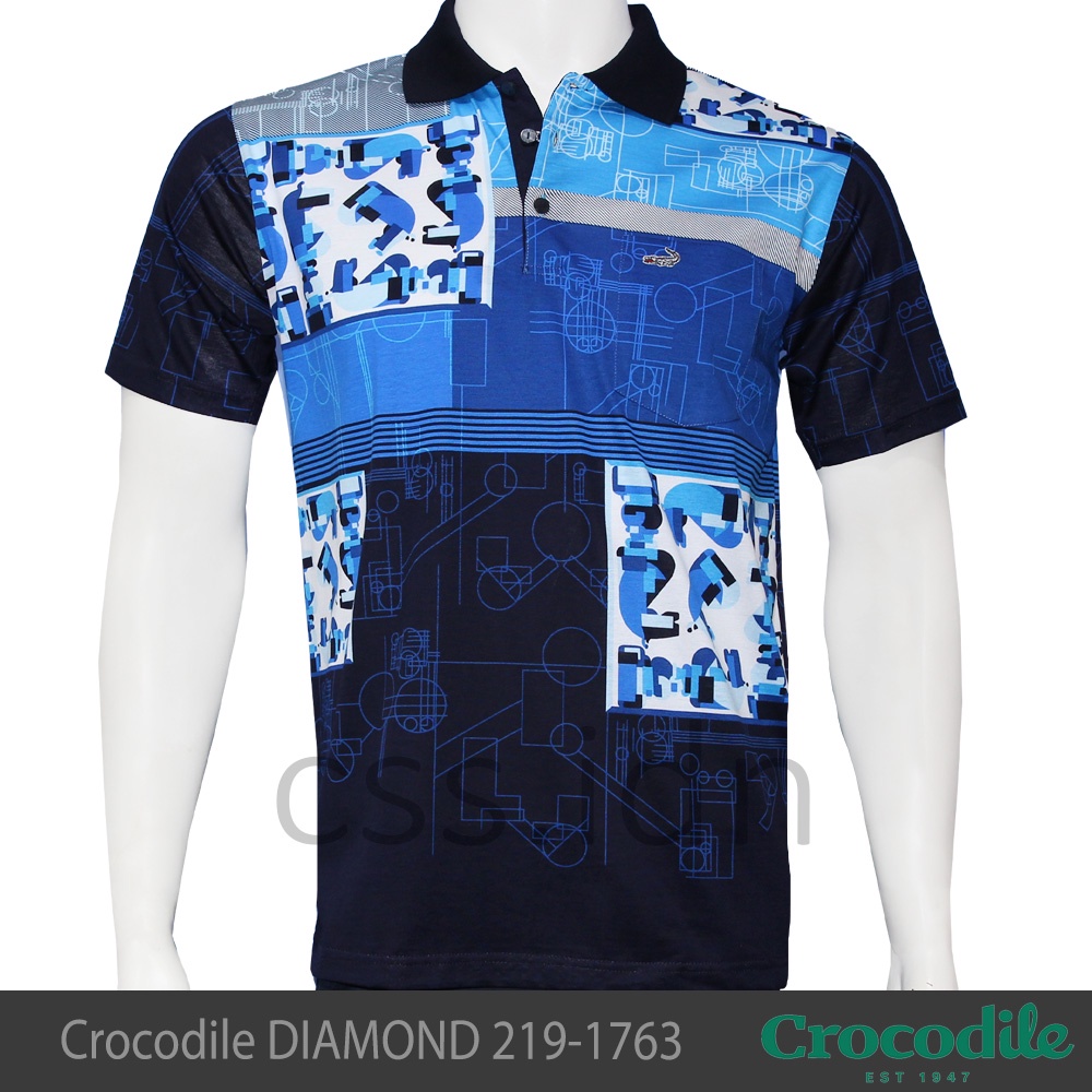 Kaos Kerah Pria Crocodile Diamond 219-1763