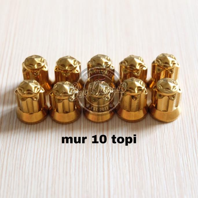 mur probolt new model gold head kop m6 drat 10 mio supra wave mur topi sampoerna123 Buru Order