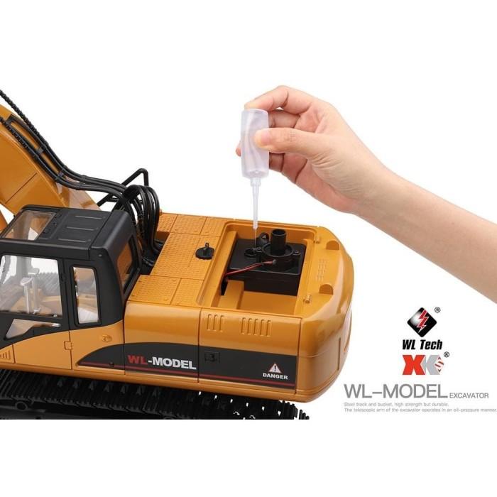 Wl 16800 Excavator 1/16 23Ch Metal Truck Car With Led Smoke Best Seller