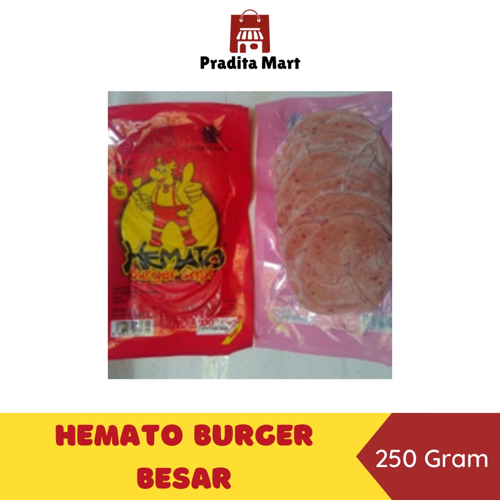 

Hemato Burger Besar 250 gr