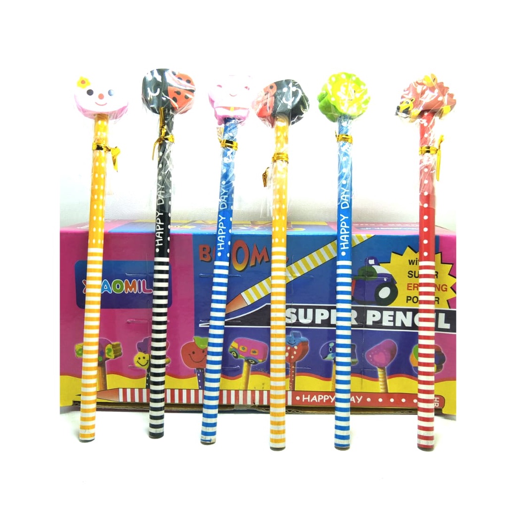 

Pensil dan Stip/ Pensil + Stip Karakter/ Pensil Karakter/ Pensil Lucu