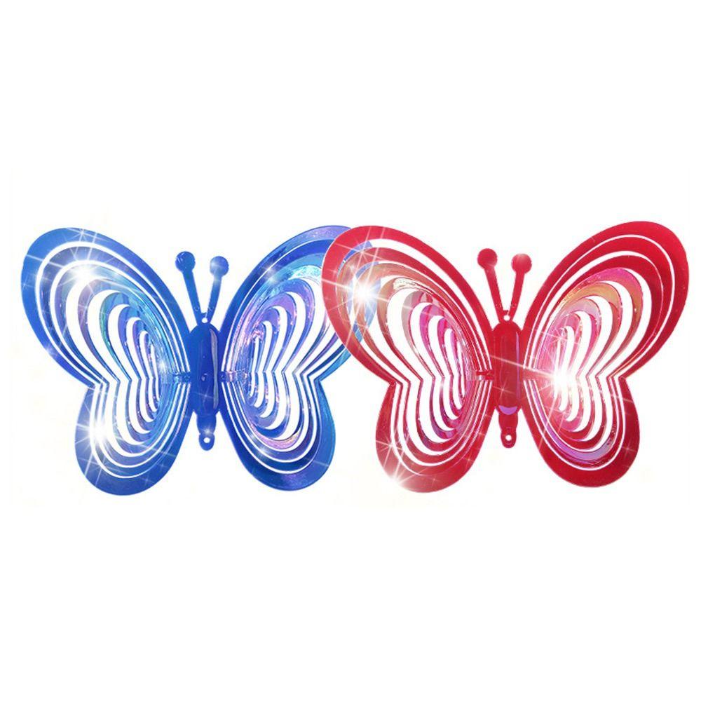 Solighter Butterfly Wind Spinner Baru Taman Hiasan Gantung Butterfly Reflektif