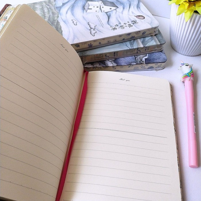 

Terlaris ✨ -Buku Diary Notebook Hardcover - HAPPINESS DSF 9429-04 - FLYING HOUSE- 2.1.23