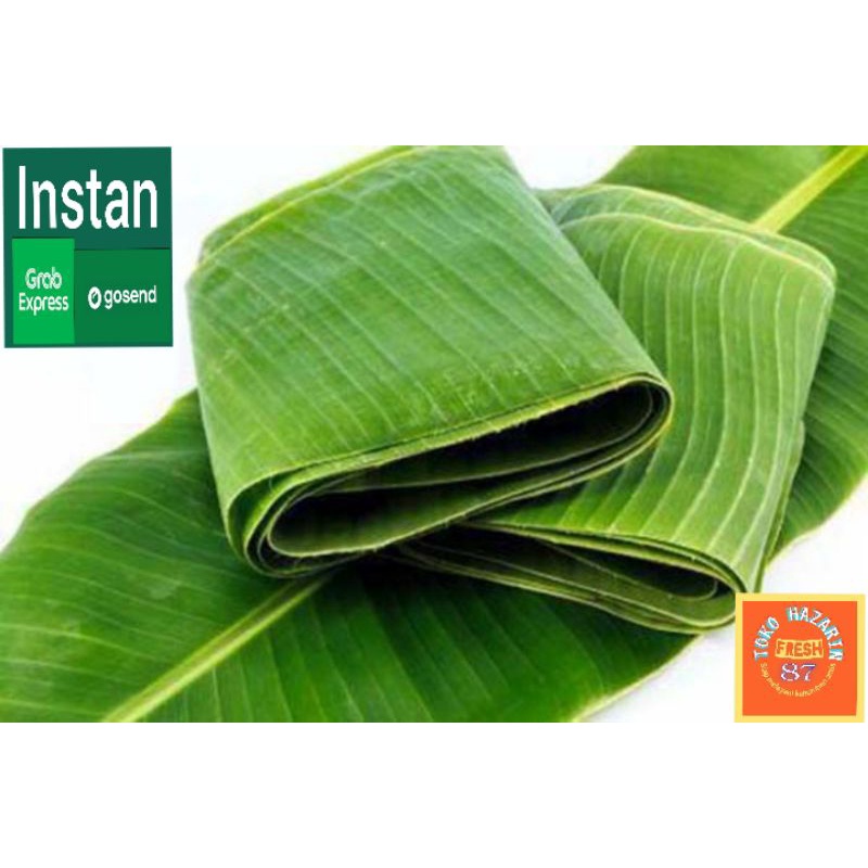

daun pisang segar per ikat