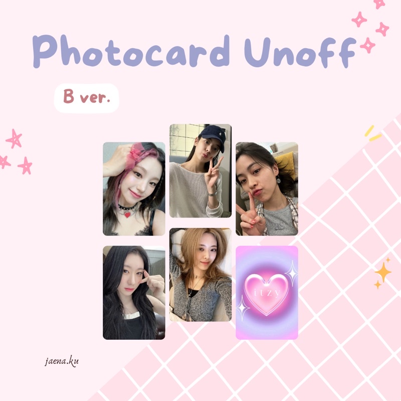 [ITZY] PHOTOCARD UNOFF #4 SELCA ITZY