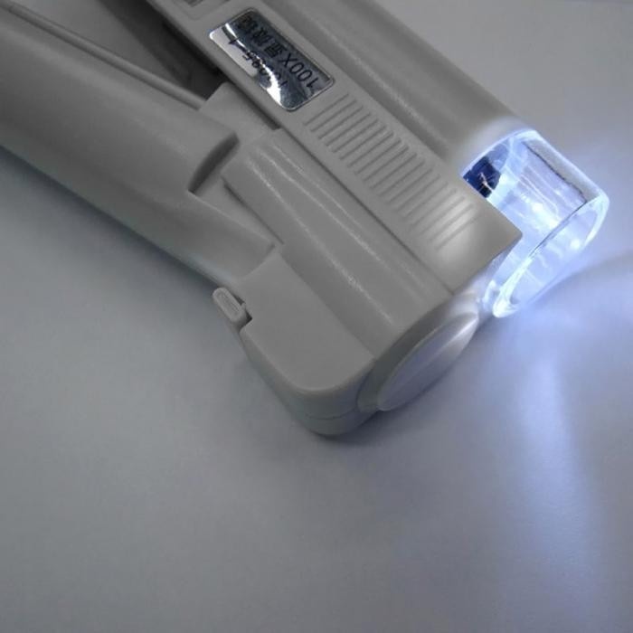 100X LED Pocket Jewelery Magnifier