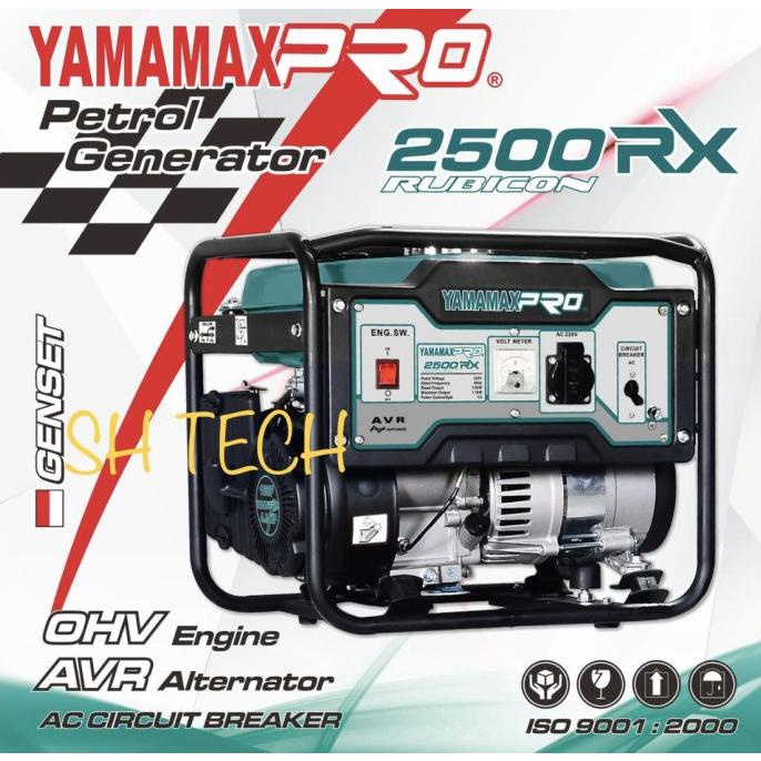 GENSET YAMAMAX PRO 2500 RX 2500RX 1100 WATT GENERATOR LISTRIK