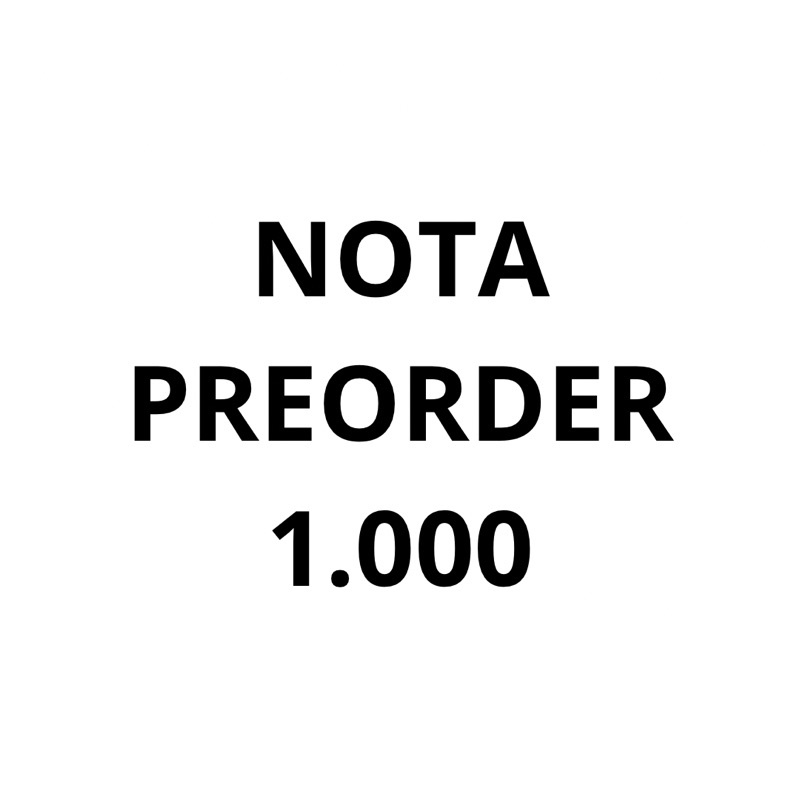 NOTA PREORDER SERIBU