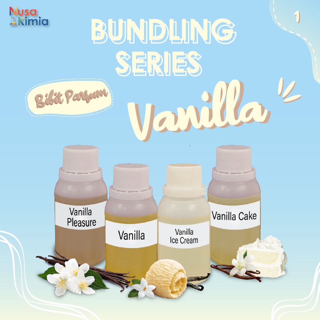 Bundling Bibit Parfum Vanila Series - 2 Kelompok Varian 100 ml