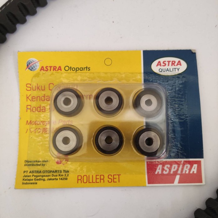 PAKET V-BELT (V-BELT KIT) ASPIRA BEAT OLD/KARBU, SPACY, SCOOPY #ORIGINAL