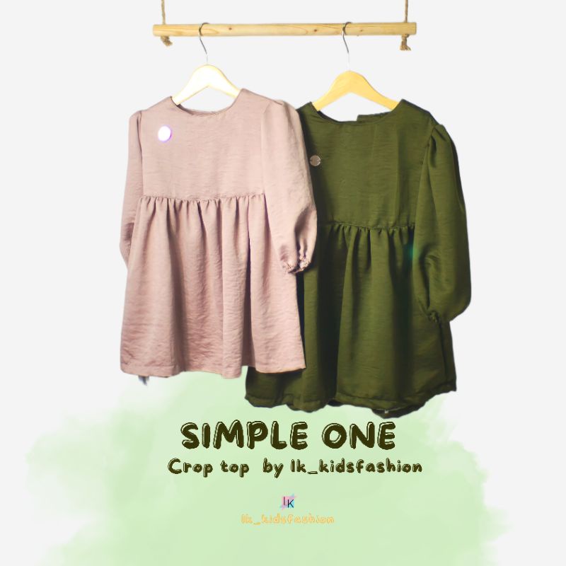 DRESS ANAK PEREMPUAN LK SIMPLE ONE