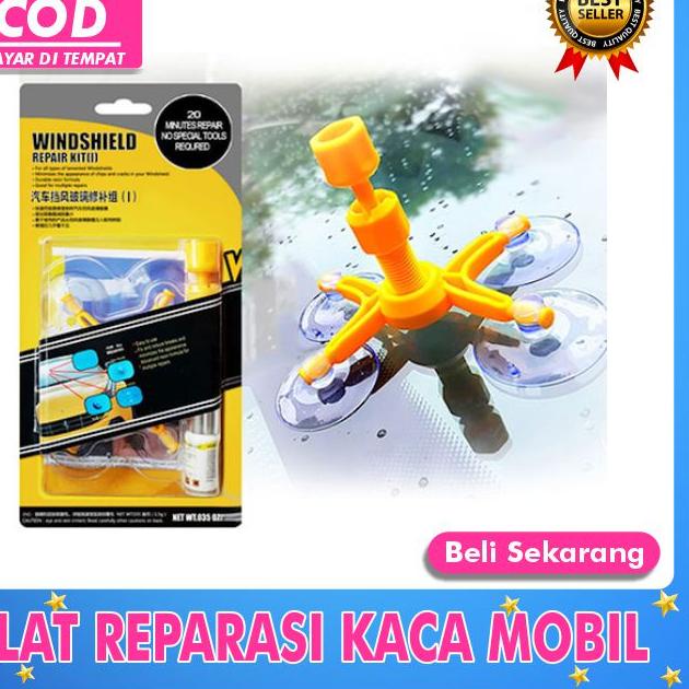Depan1 lem kaca penghilang retak kaca kendaraan mobil menghilangkan bekas baretan kaca cermin mobil 