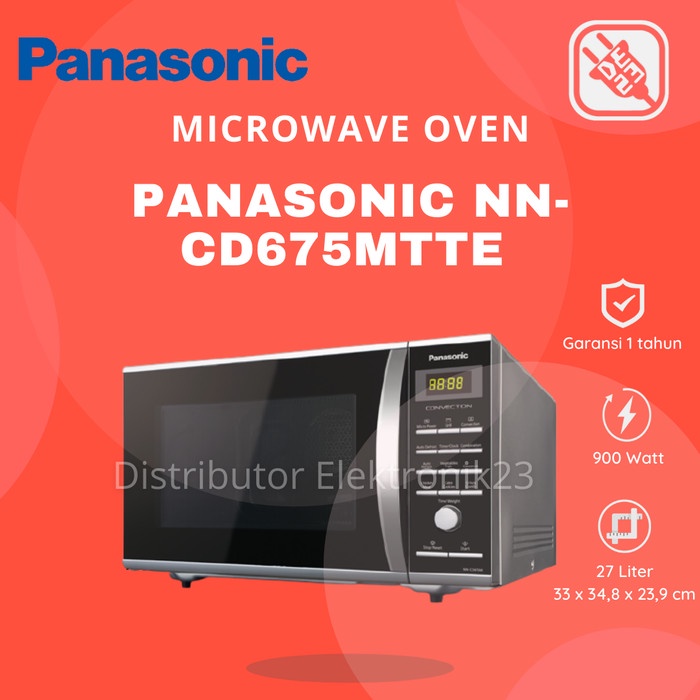 Microwave Panasonic Microwave Convection 27 Liter - Nncd675Mtte