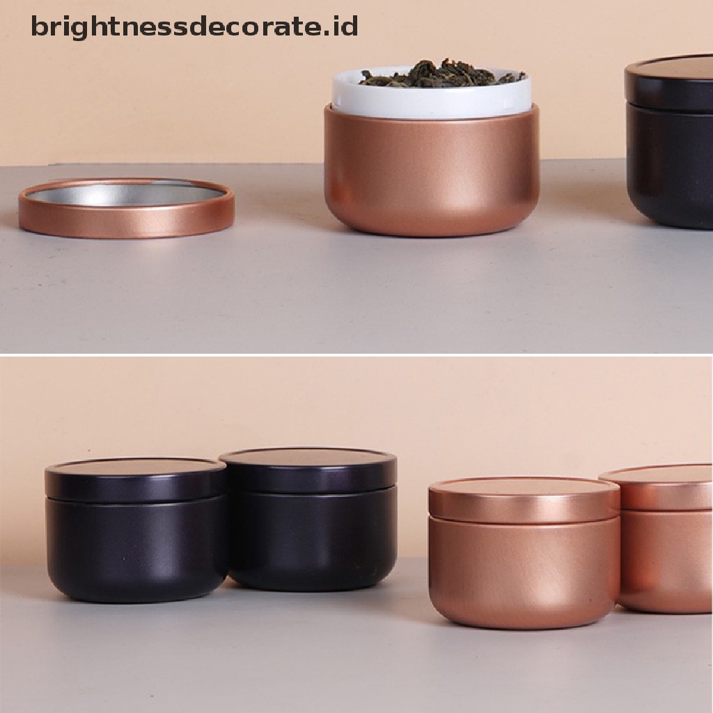 [Birth] Kemasan Teh Portabel Sealed Kaleng Permen Penyimpanan Toples Kreatif Mini Tin Box Hadiah [ID]