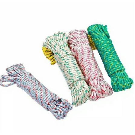 tali jemuran baju nylon 10m anti slip ikat tambang kemah camping nilon 10 meter clothesline kuat