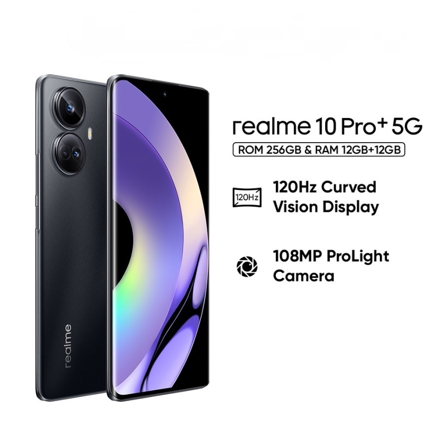 Realme 10 Pro Pro+ Plus 5G 12GB+256GB - 8GB+256GB - 8GB+128GB Garansi Resmi Realme 10 Pro 12 GB 256 GB 8 GB 256 GB 8 GB 128 GB